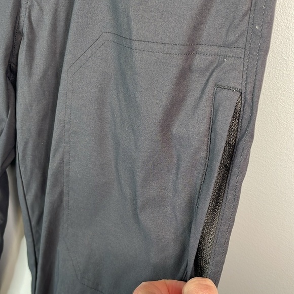 ORVIS Mens Fleece Lined Stretch Fabric Tech Pants Midnight Navy Side Pockets 32 - Picture 5 of 12